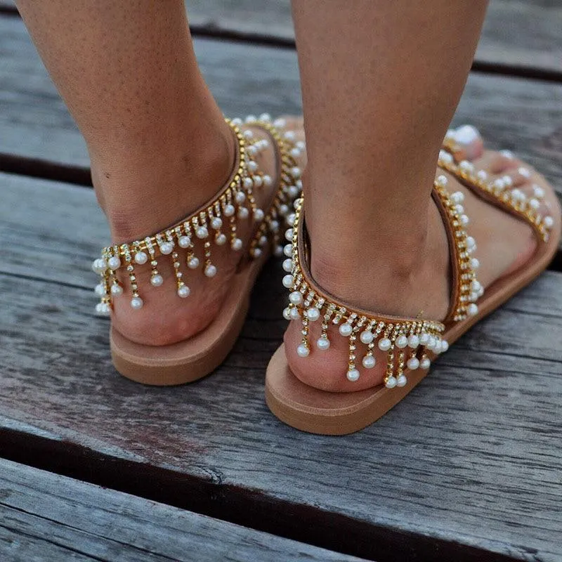 Boho Beaded Sandals sold by Boho Mood product image thumbnail 2