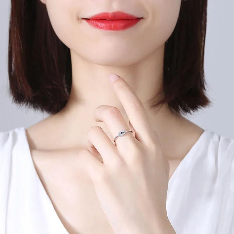 Sterling Silver Boho Rings - Evil Eye sold by Boho Mood product image thumbnail 3