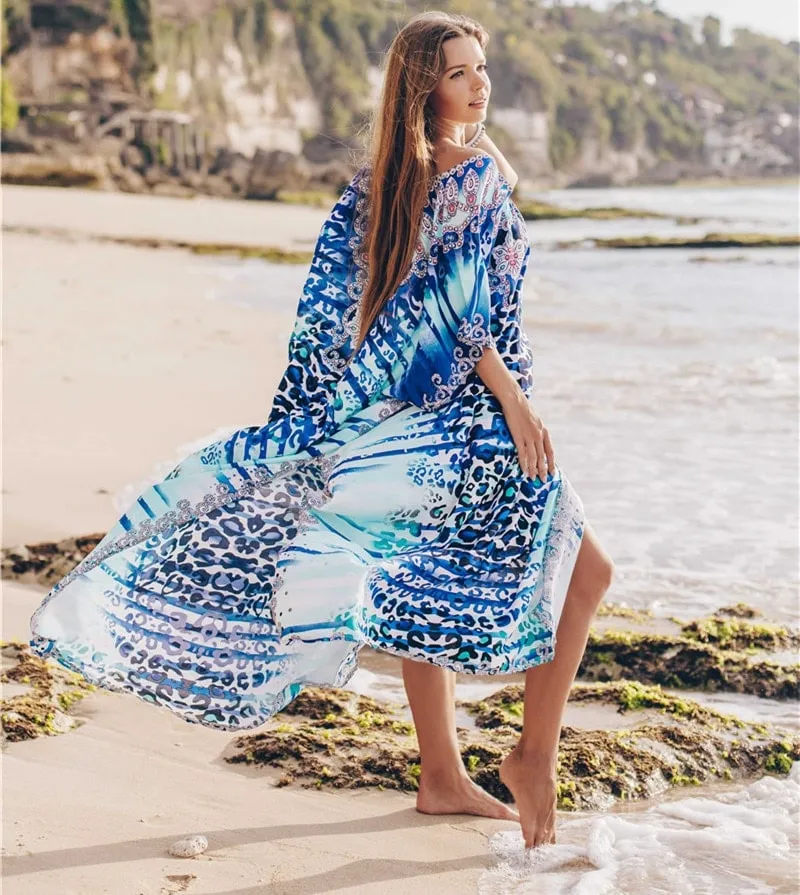 Long Beach Maxi Dress sold by Boho Mood product image thumbnail 4