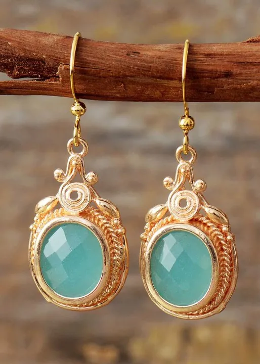 Boho Gold Earrings Wedding sold by Boho Mood product image thumbnail 5