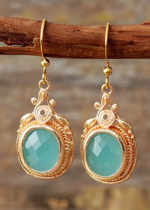 Boho Gold Earrings Wedding sold by Boho Mood product image thumbnail 3