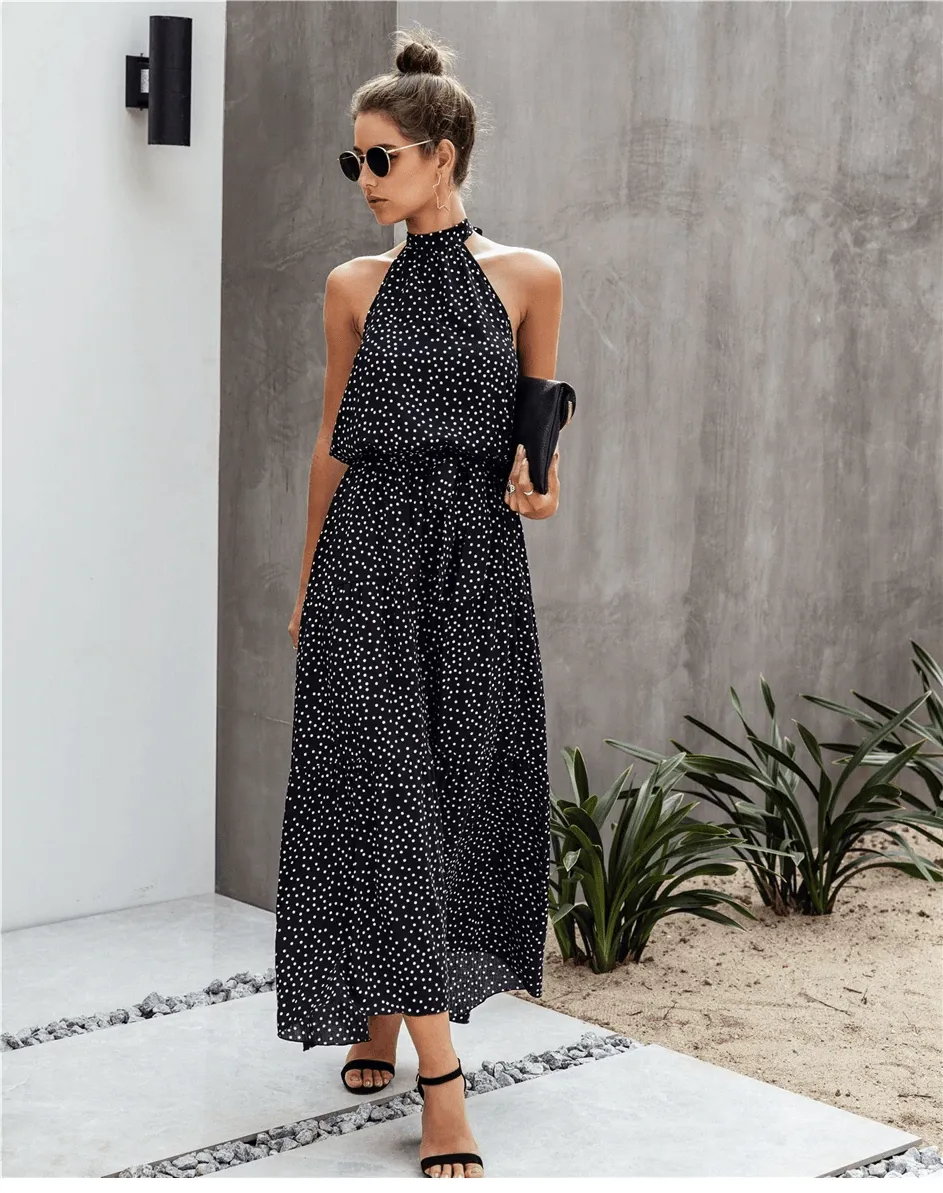 Halter Boho Maxi Dress sold by Boho Mood product image thumbnail 2