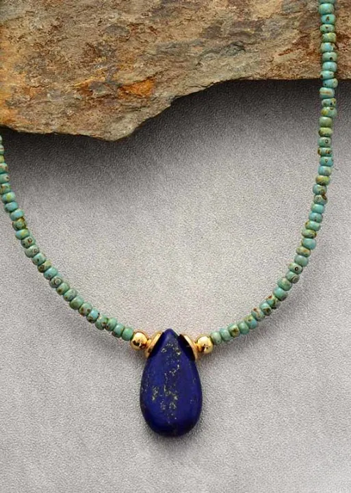 Boho Beads Necklace sold by Boho Mood product image thumbnail 2