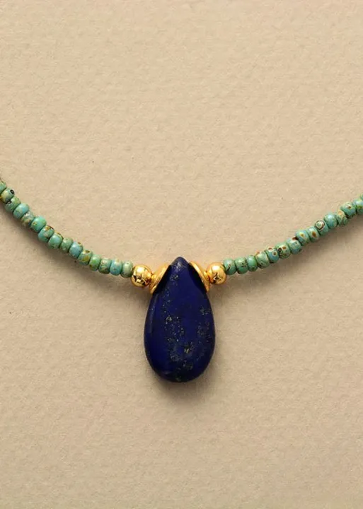 Boho Beads Necklace sold by Boho Mood product image thumbnail 4