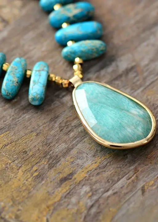 Boho Hippie Necklace sold by Boho Mood product image thumbnail 4