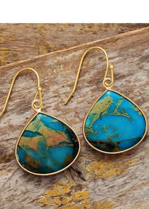 Boho Pendant Earrings sold by Boho Mood