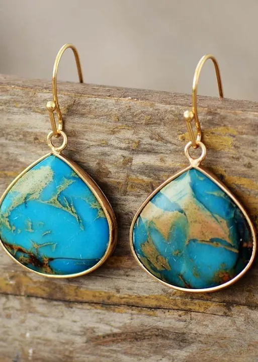 Boho Pendant Earrings sold by Boho Mood product image thumbnail 3