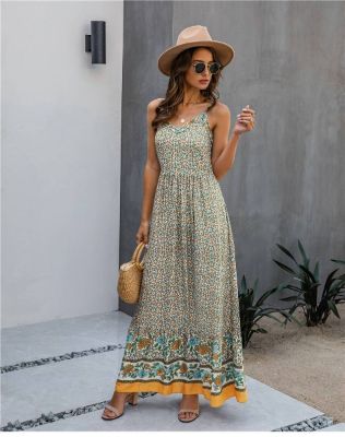 Boho Chic Beach Dress sold by Boho Mood