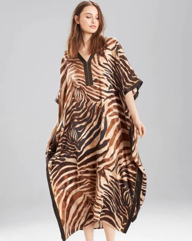 Zebra Print Maxi Dress sold by Boho Mood