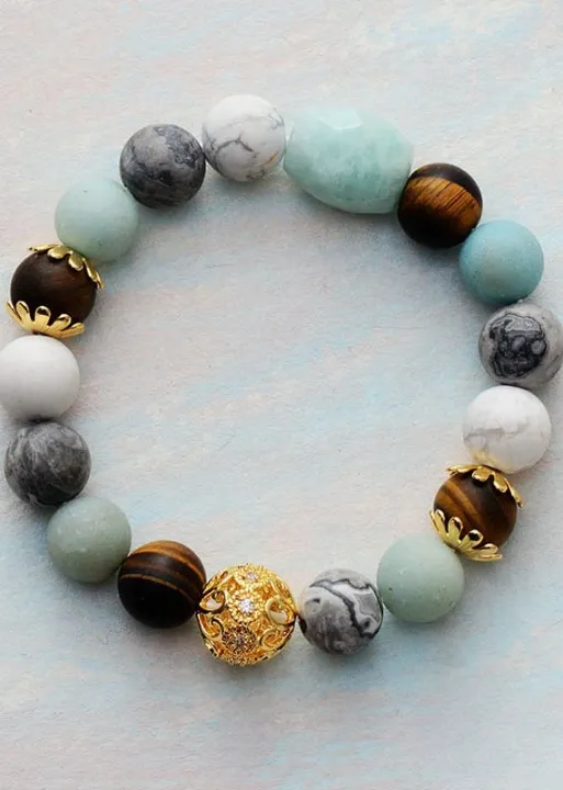 Stretchy Friendship Bracelet sold by Boho Mood