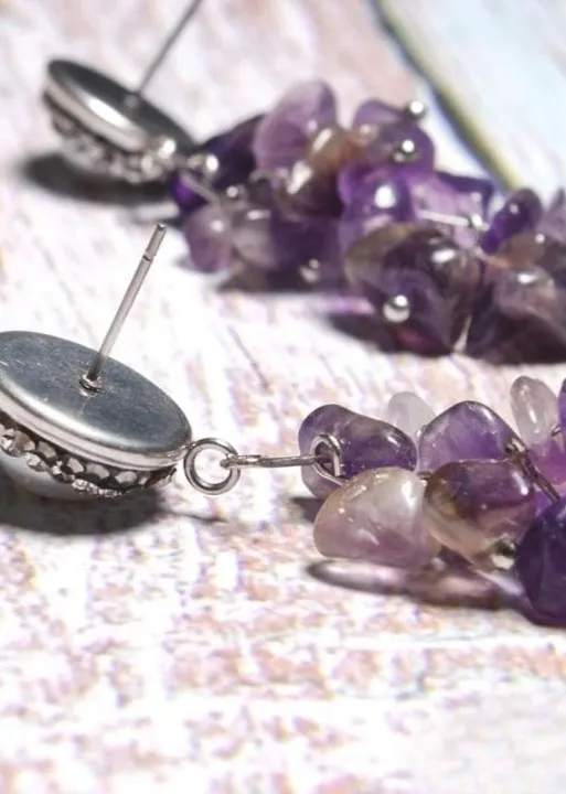 Woman Boho Style Earrings sold by Boho Mood product image thumbnail 3