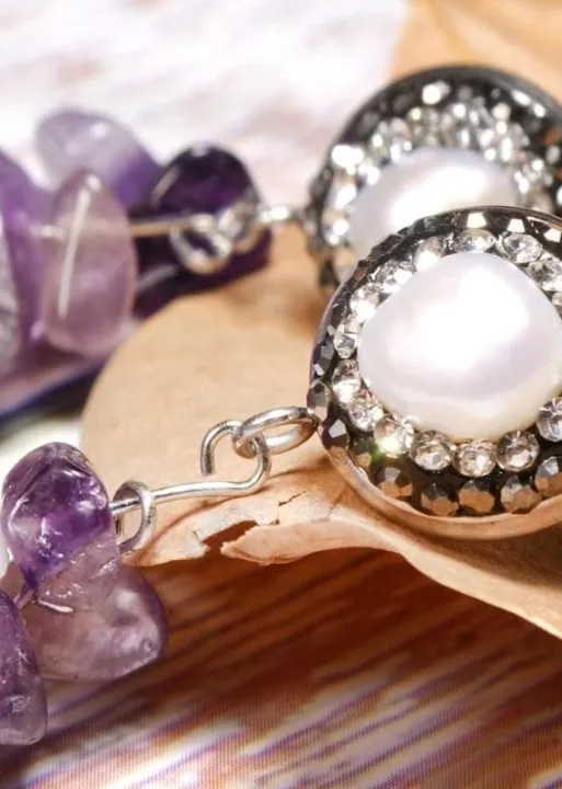 Woman Boho Style Earrings sold by Boho Mood product image thumbnail 4