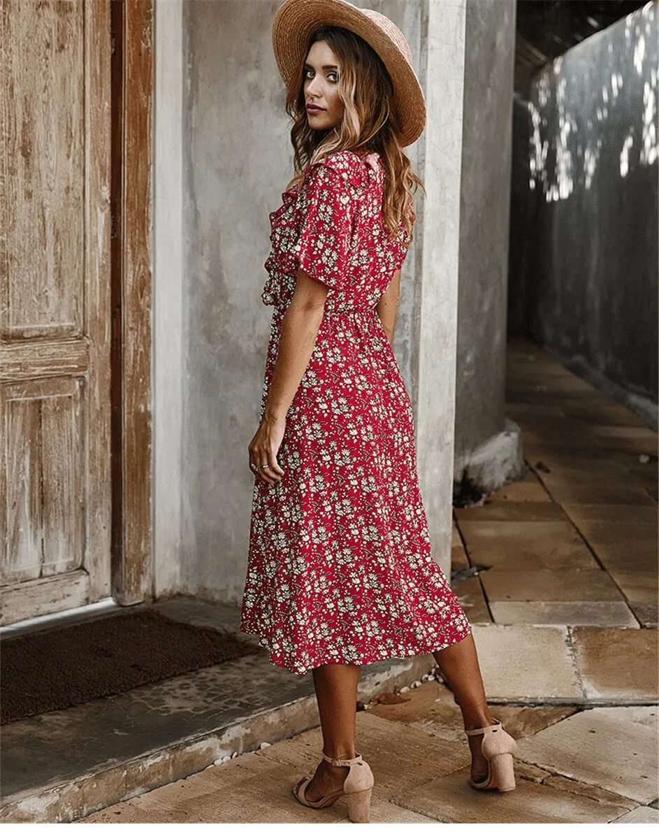 Boho Midi Dress sold by Boho Mood product image thumbnail 3