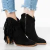 Boho Fringes High Boots sold by Boho Mood