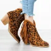 Boho Fringes High Boots sold by Boho Mood