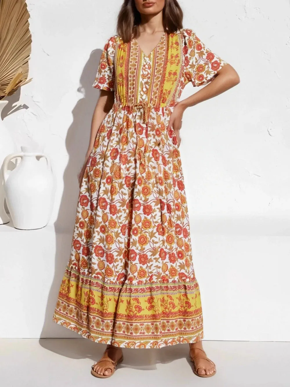 Flowy Boho Maxi Dress sold by Boho Mood