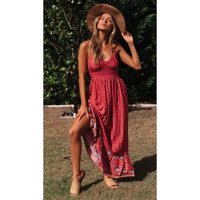 Beach Boho Maxi Dress sold by Boho Mood product image thumbnail 4