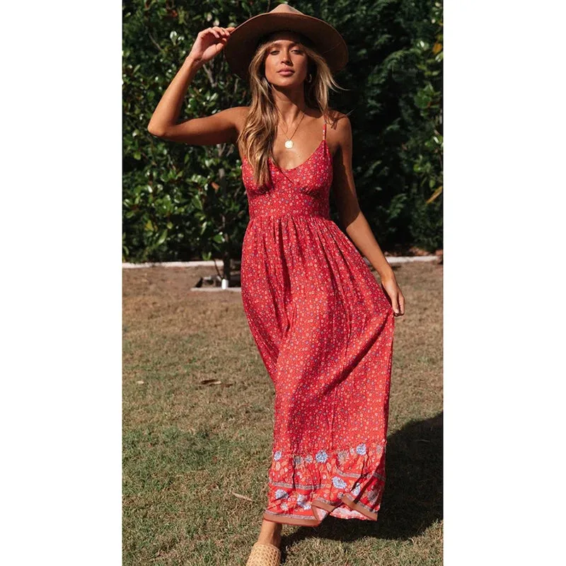 Beach Boho Maxi Dress sold by Boho Mood product image thumbnail 2