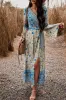 Long Sleeve Boho Maxi Dress sold by Boho Mood