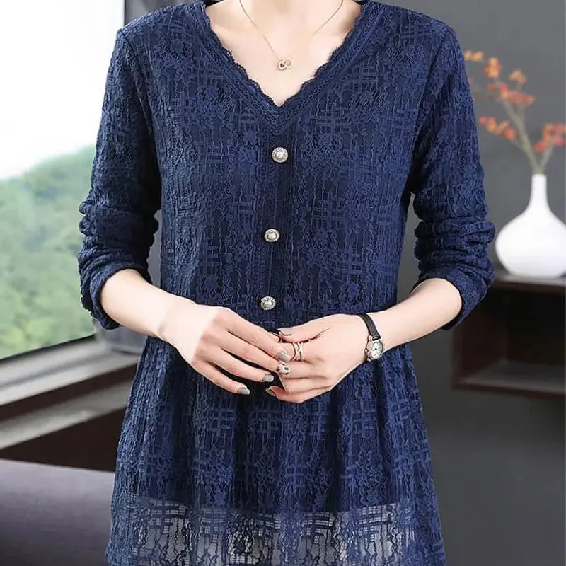Boho Blue Pleated Blouse sold by Boho Mood product image thumbnail 5