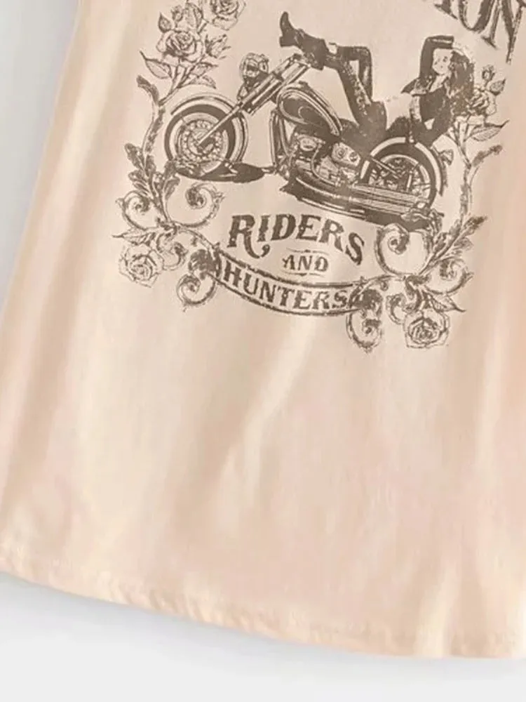 Boho Biker T-shirt sold by Boho Mood product image thumbnail 5