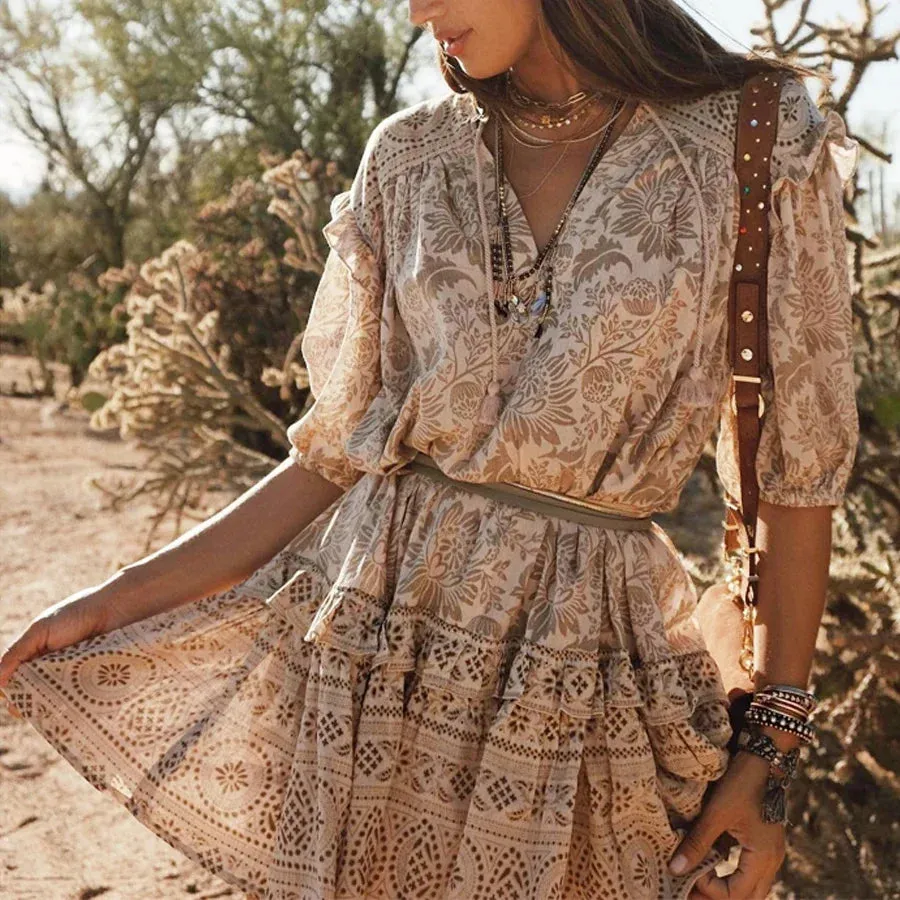 Bohemian Romantic Dress sold by Boho Mood product image thumbnail 2