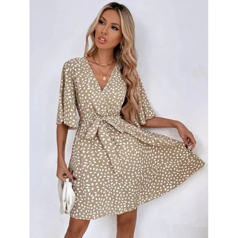 Kaki Boho Chic Dress sold by Boho Mood
