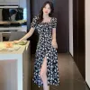 Hippie Bohemian Floral Midi Dress sold by Boho Mood