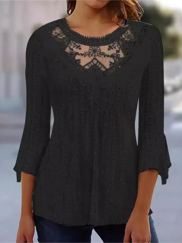 Boho Flouncy Top Lace sold by Boho Mood product image thumbnail 3