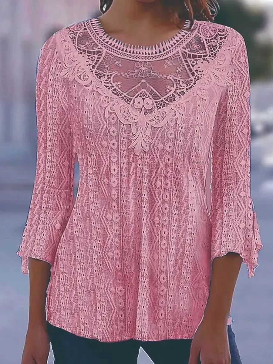 Boho Flouncy Top Lace sold by Boho Mood product image thumbnail 2