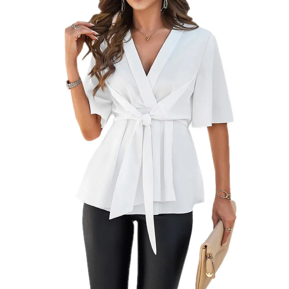 Boho White Soft Blouse sold by Boho Mood