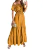 Yellow Boho Maxi Dress sold by Boho Mood