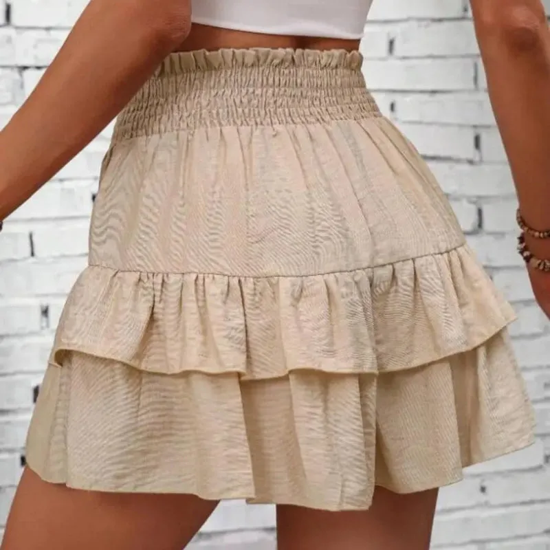 Boho Mini Skirt Trim Ruffle sold by Boho Mood product image thumbnail 4