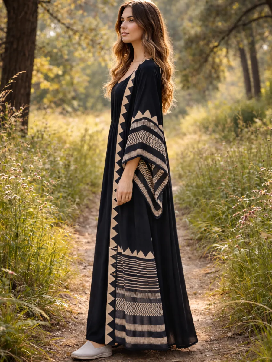 Boho Aztec Kimono sold by Boho Mood product image thumbnail 2