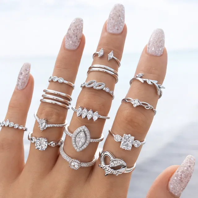 Boho Midi Ring Set sold by Boho Mood