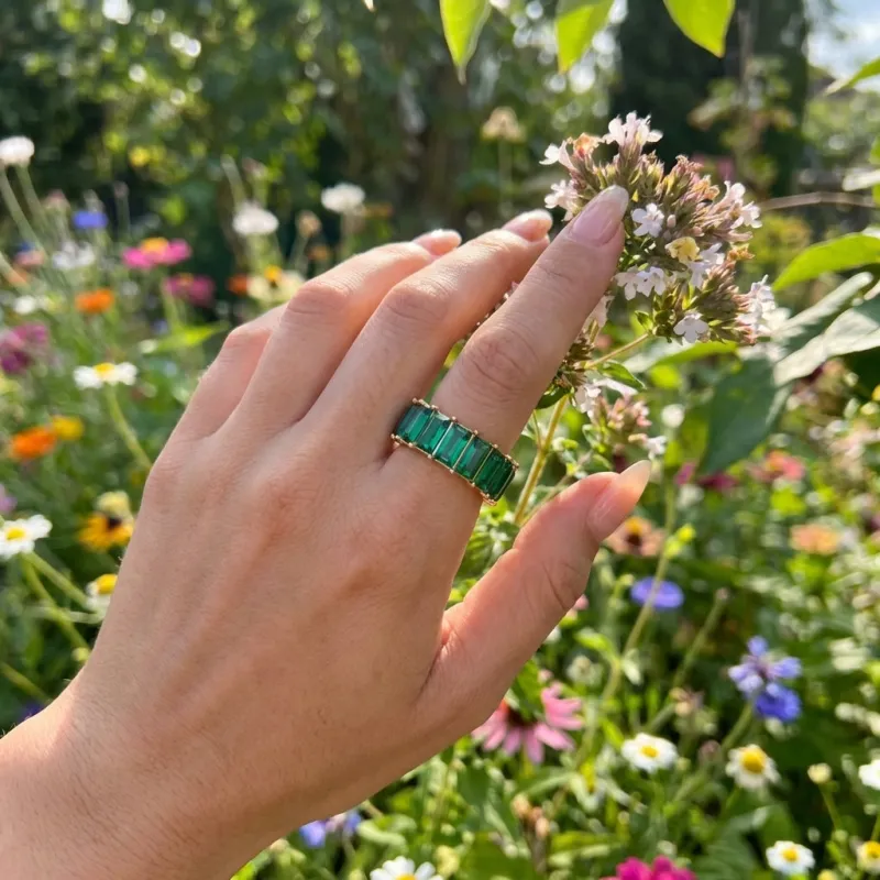 Boho Gemstone Ring made by Boho Mood