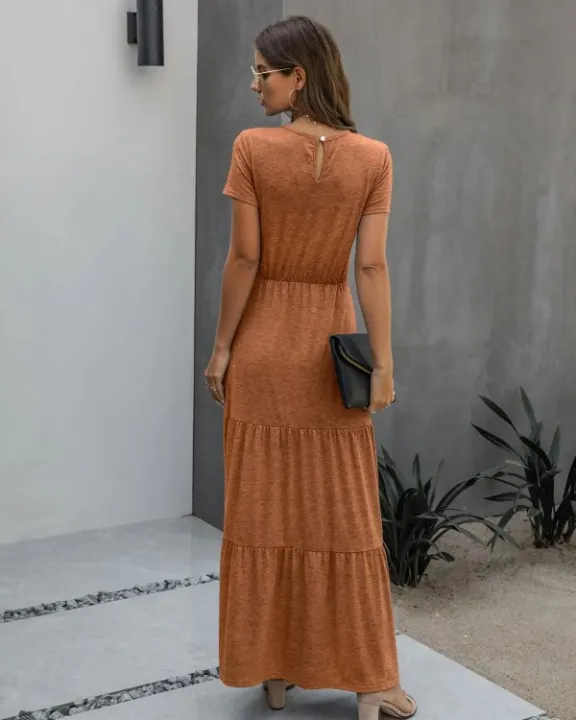 Maxi Boho Dress with Sleeves sold by Boho Mood product image thumbnail 2