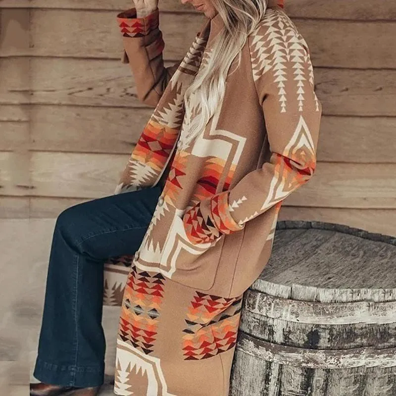 Autumn Boho Jackets Aztec sold by Boho Mood product image thumbnail 2