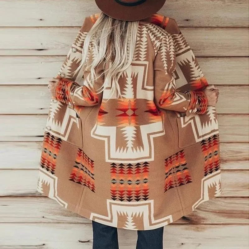 Autumn Boho Jackets Aztec sold by Boho Mood product image thumbnail 3
