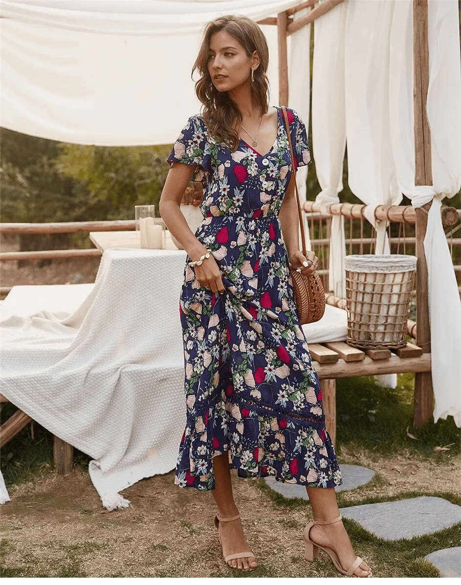 Summer Boho Maxi Dress sold by Boho Mood product image thumbnail 5