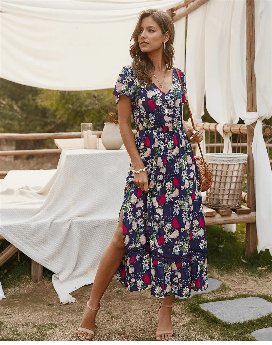 Summer Boho Maxi Dress sold by Boho Mood product image thumbnail 4