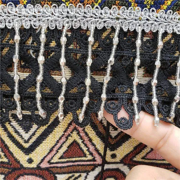 Boho Hippie Light Wash Denim Jacket sold by Boho Mood product image thumbnail 4