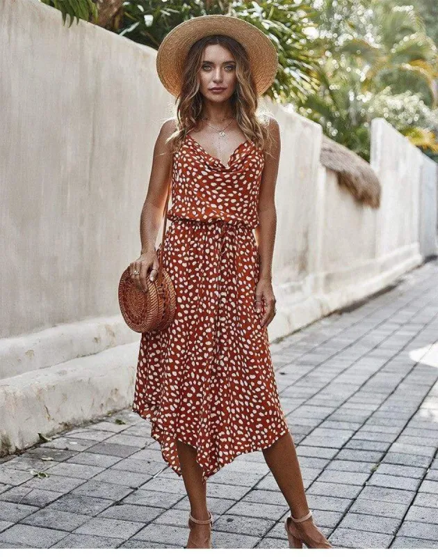 Asymmetrical Boho Dress sold by Boho Mood