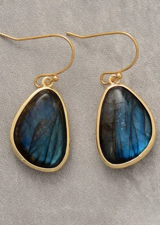 Boho Beaded Hoop Earrings sold by Boho Mood product image thumbnail 2