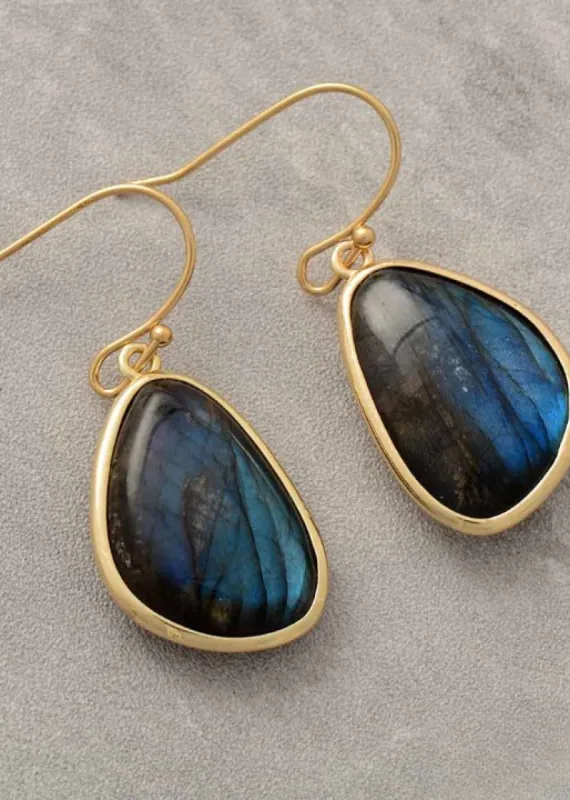 Boho Beaded Hoop Earrings sold by Boho Mood