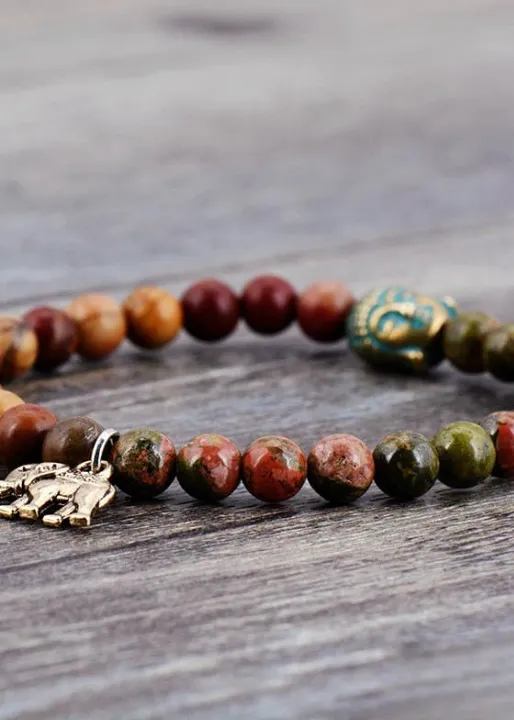 Elastic Beaded Bracelets sold by Boho Mood product image thumbnail 4