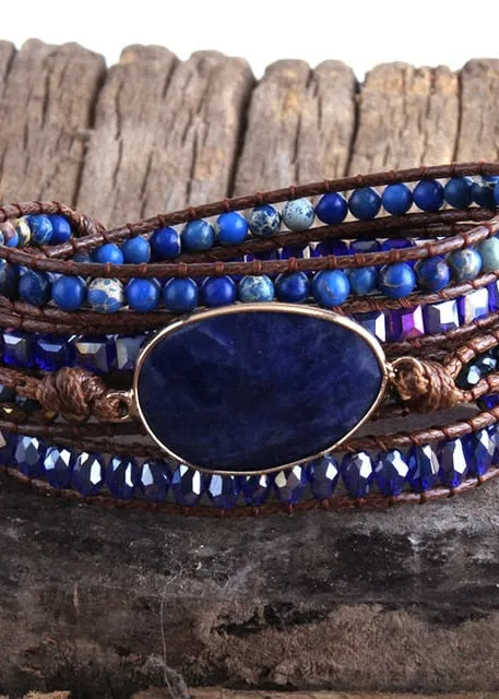 Natural Stone Boho Bracelet sold by Boho Mood product image thumbnail 4