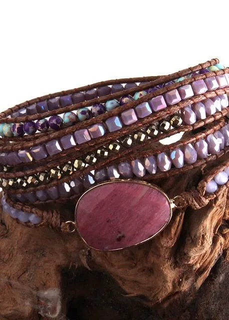 Natural Stone Boho Bracelet sold by Boho Mood product image thumbnail 5