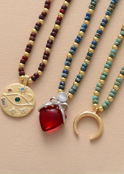 Long Boho Necklace sold by Boho Mood product image thumbnail 5