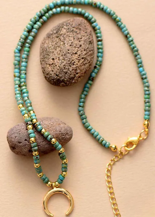 Long Boho Necklace sold by Boho Mood